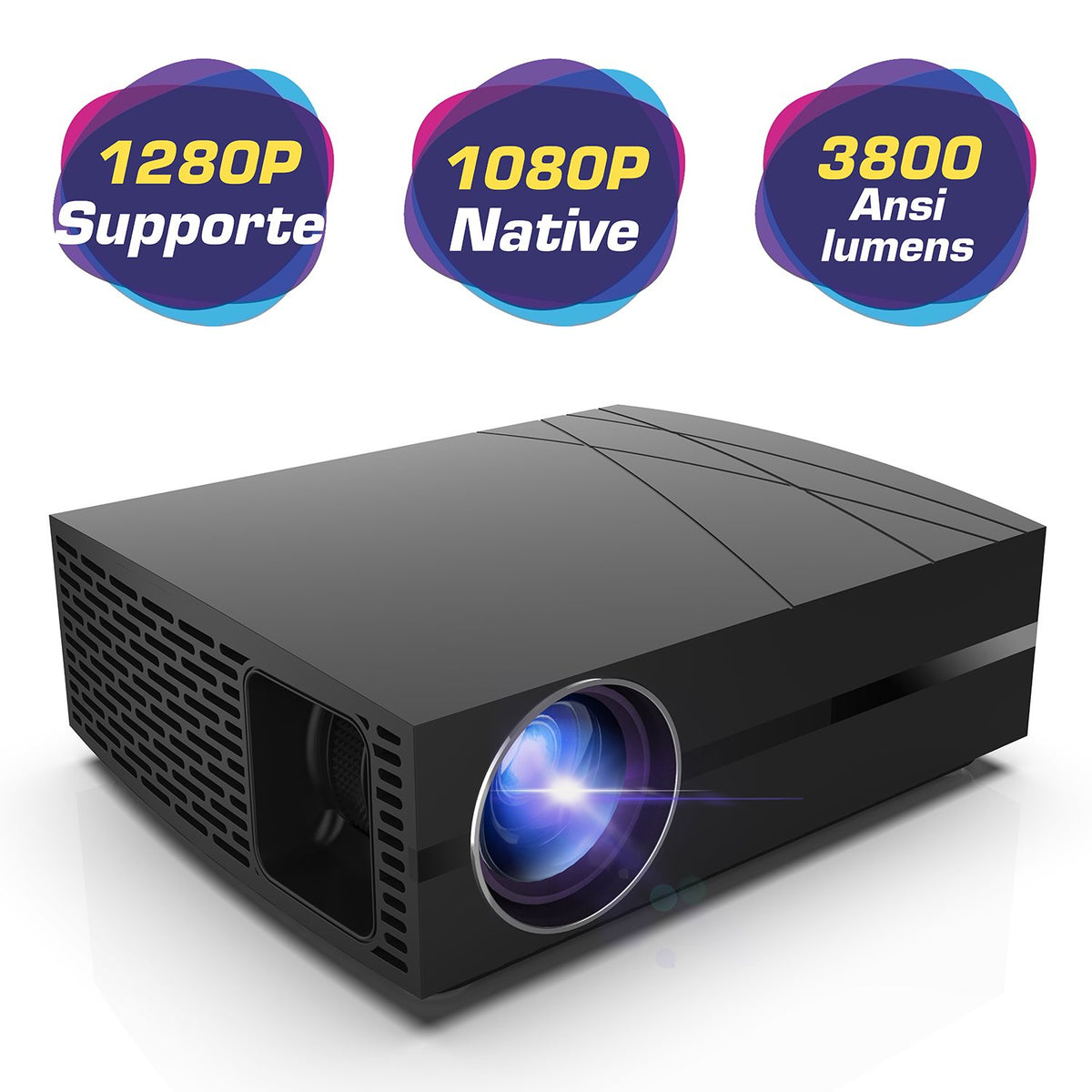 GooDee F20 Native Full HD 1080P LED Video Projector | Goodee Store