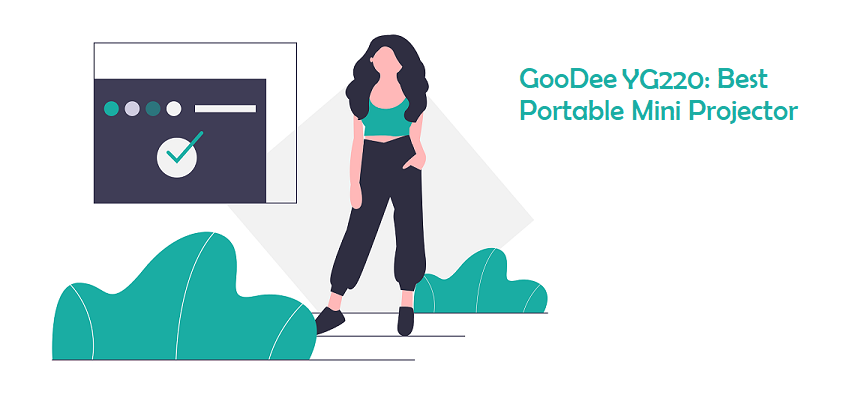 GooDee YG220: Best Portable Mini Projector