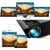 Goodee YG600 LCD Home Theater 1080P Supported Projector | Goodee 